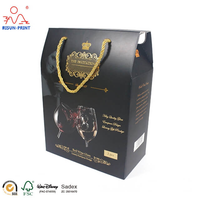 High-end wine packaging gift box customization