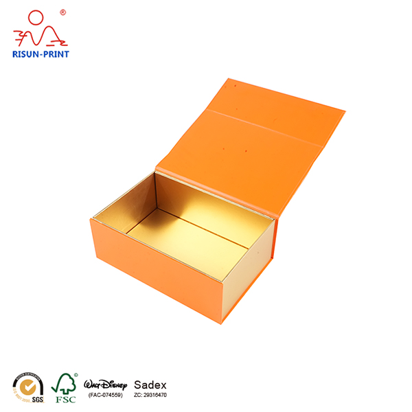 Custom Printed Rigid Cardboard Foldable Box