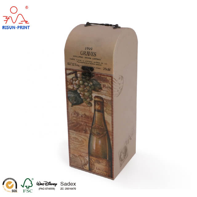 wine box packaging design