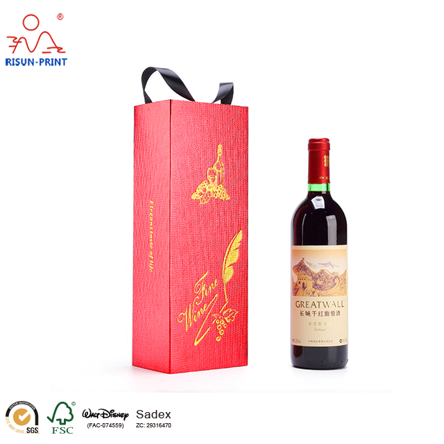 Wine Box Printing Design