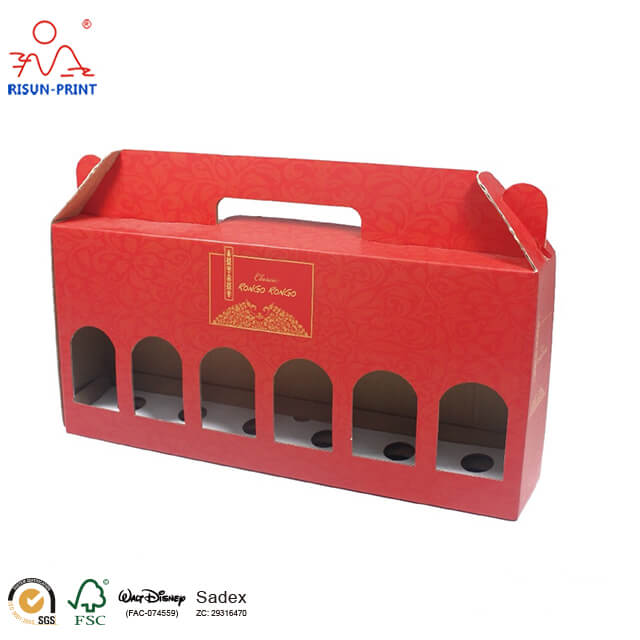 6 Bottle Wine Box