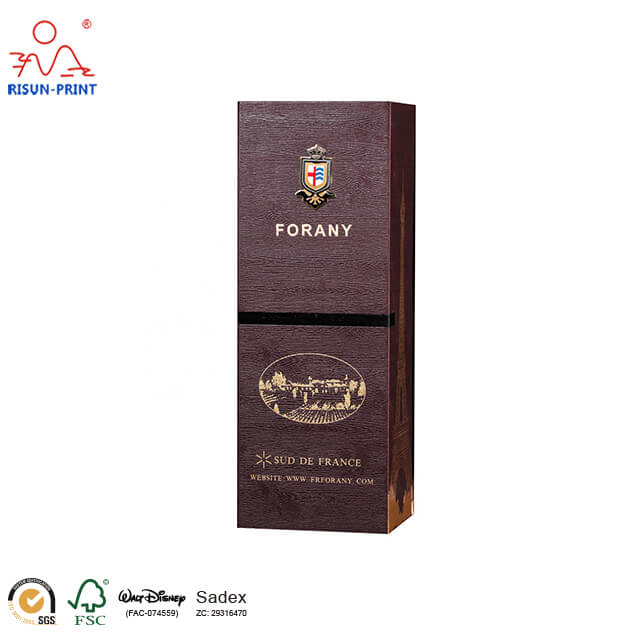 luxury leather wine box