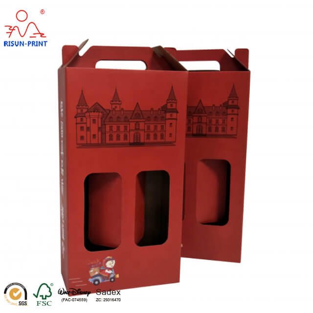 Wine Folding Paper Box