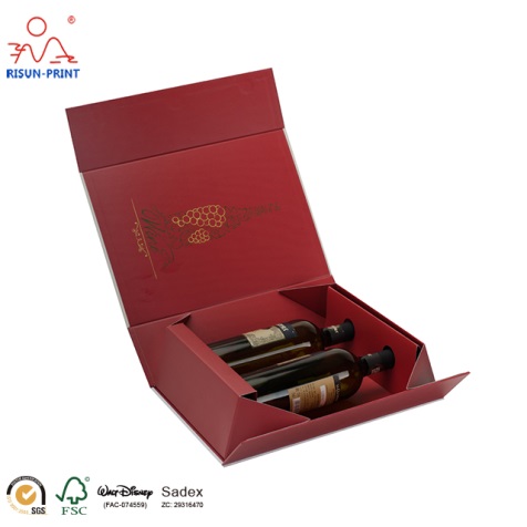 Collapsible Wine Box 