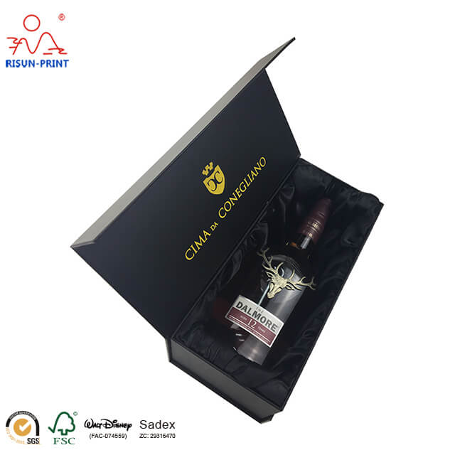 Cardboard Brandy Packaging Box 