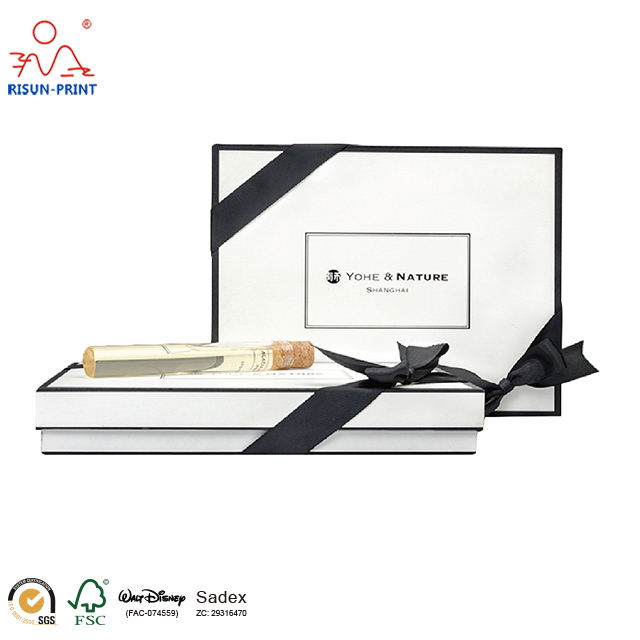 luxury printed paper cosmetic packaging box