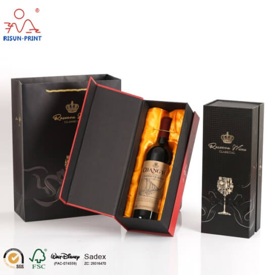 Packaging wine box printing