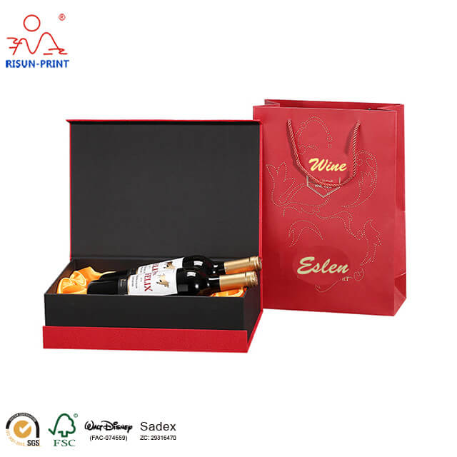Red wine packaging boxes