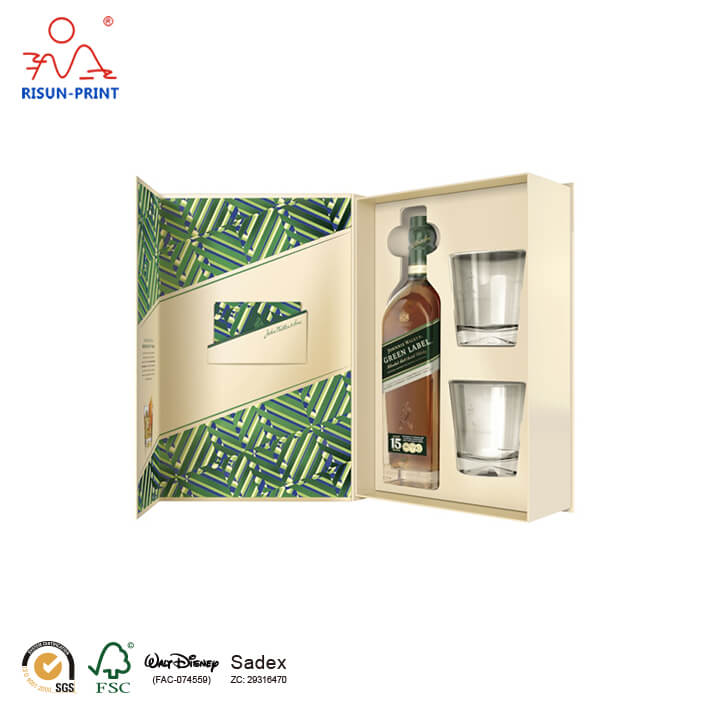 Whisky glasses Gift Set box