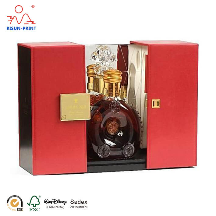 customized Louis XIII Cognac wine box