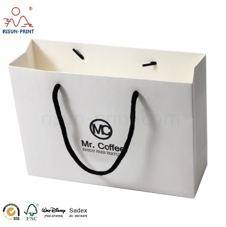 White Paper Gift Bag