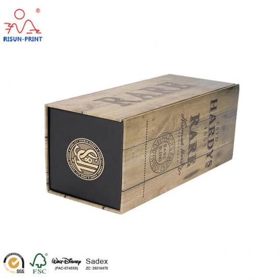 Cardboard Wine Box
