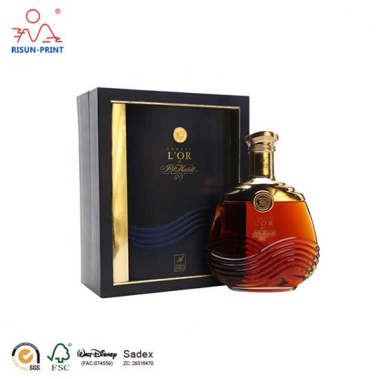 Cognac Decanter wine box packaging