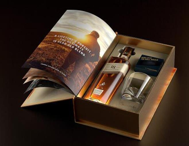 premium custom printed wine packaging box