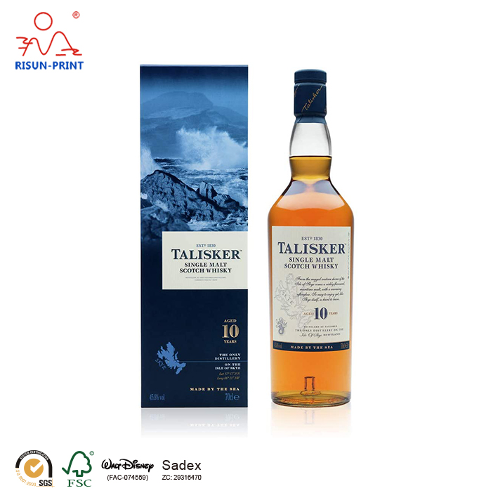 Talisker 10 Year Old Gift Set Wine Boxes